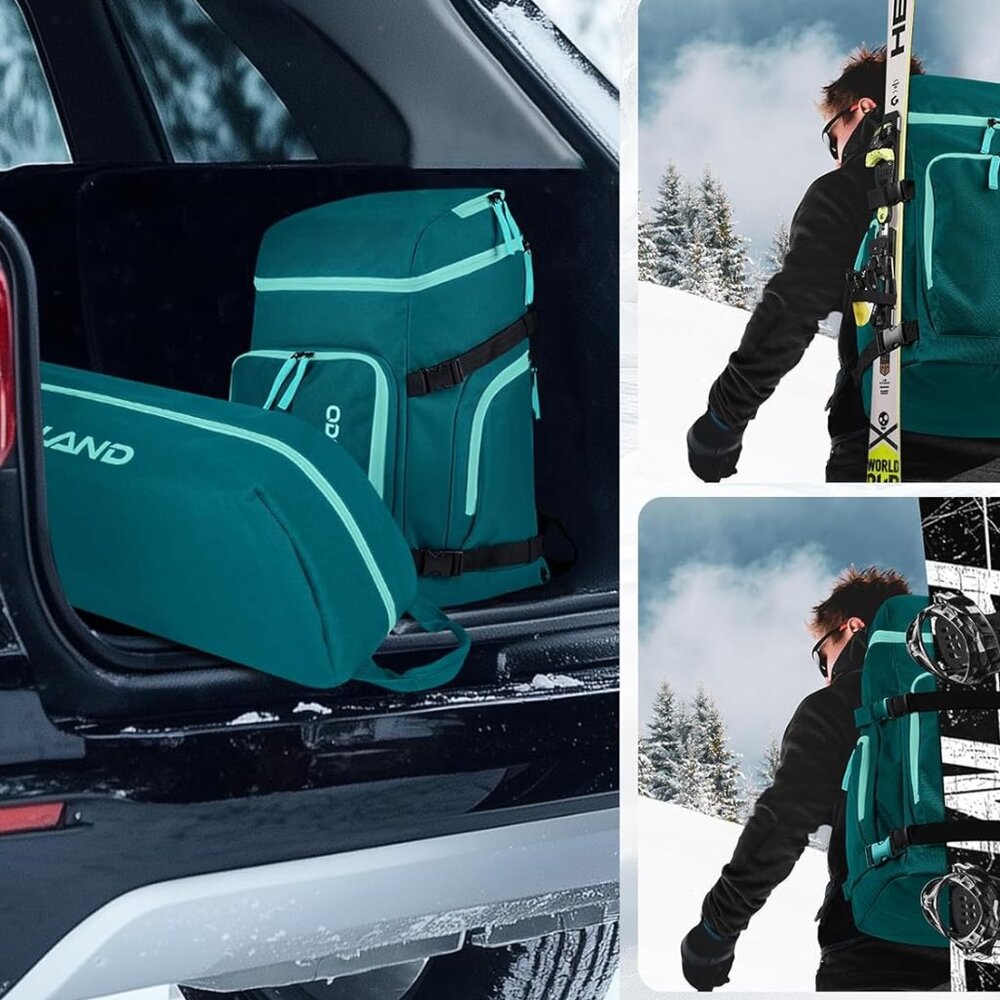 Padded Ski Bags - Ski Bag + Boot Bag Combo